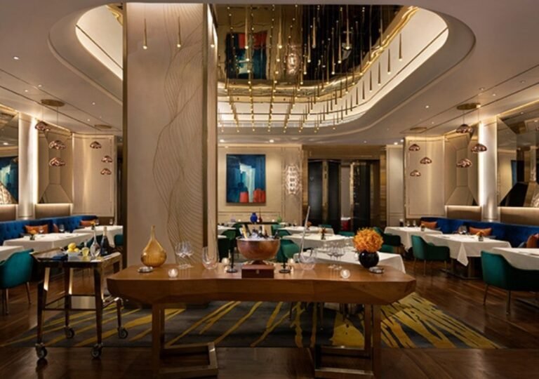 갤럭시 마카오 오토 에 메조 봄바나 레스토랑 내부 전경