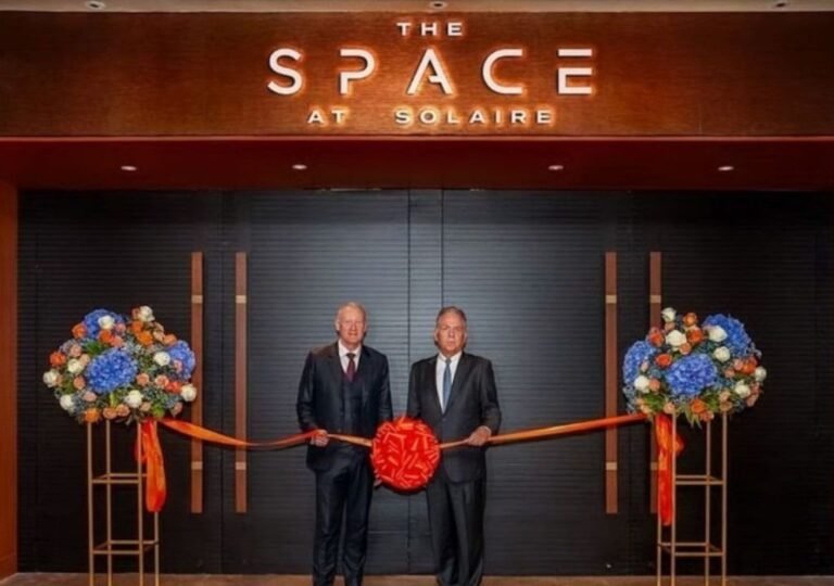 솔레어 리조트 이벤트홀 오픈식, 더 스페이스 앳 솔레어 리본 커팅 장면 – 마닐라 카지노 뉴스