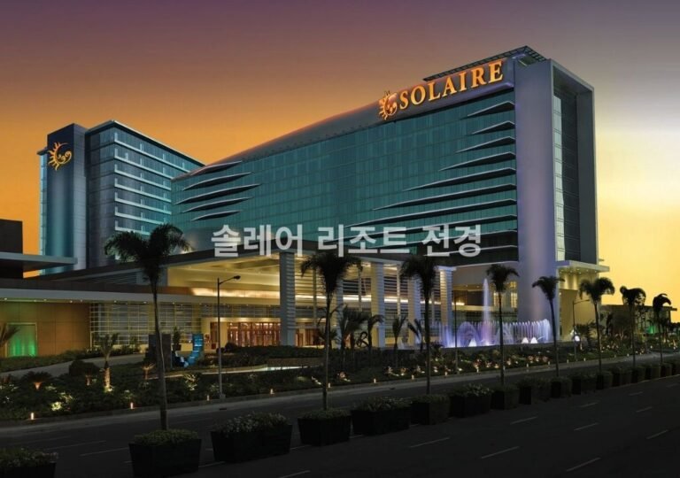 솔레어 리조트 전경, 마닐라 엔터테인먼트 시티 야경