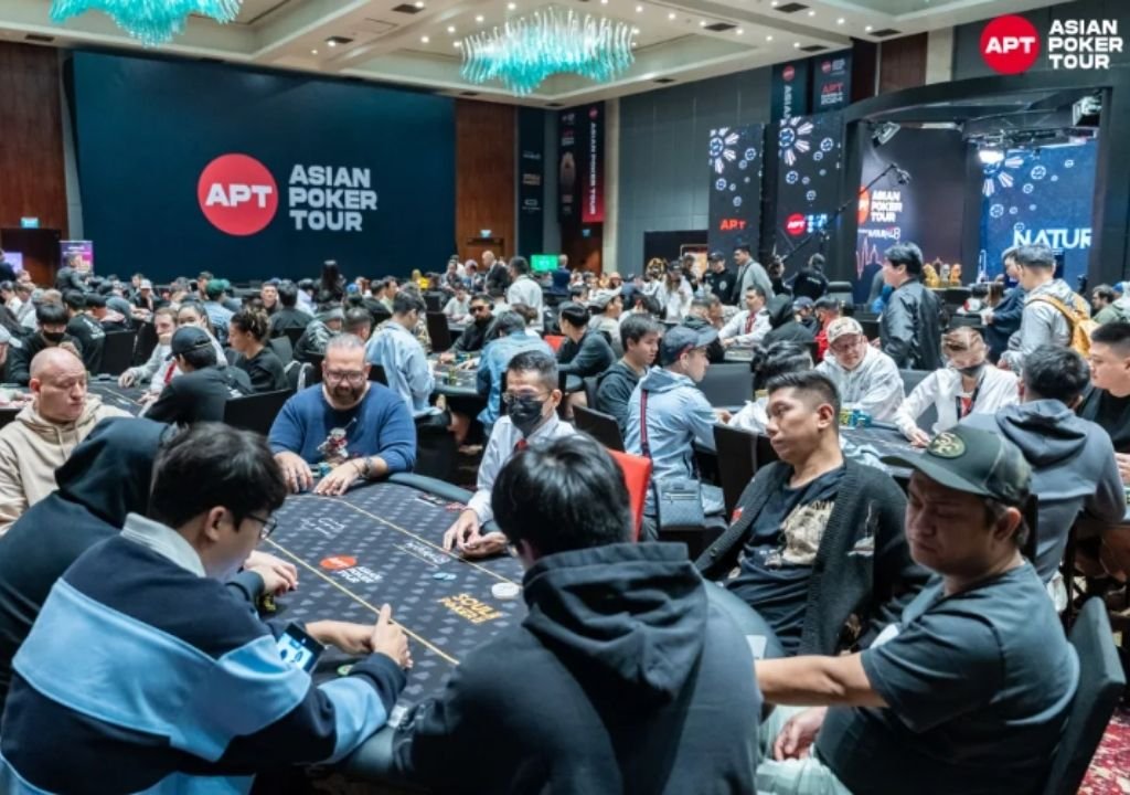 APT 포커 대회 텍사스 홀덤 라이브 토너먼트 현장