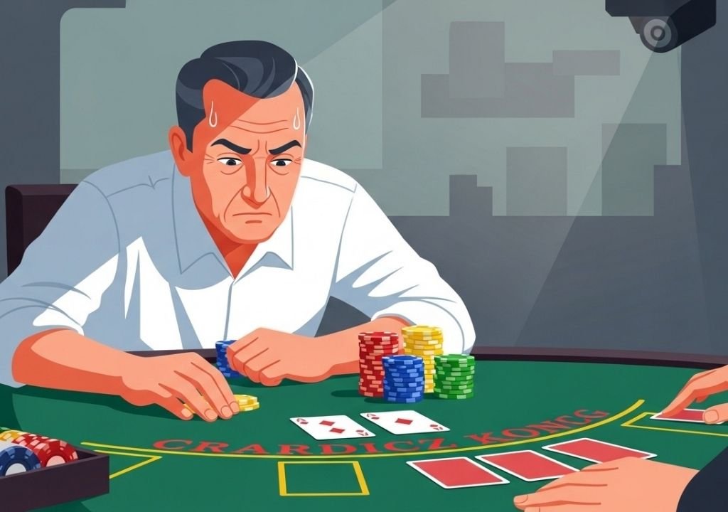 블랙잭 카드 카운팅 실패 원인과 현실적인 한계를 보여주는 카지노 장면