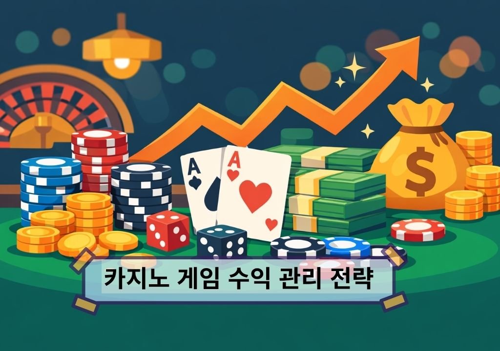 카지노 게임 수익 관리 전략과 이기고 있을 때 돈을 지키는 방법