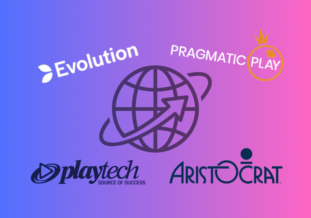 온라인 카지노 운영 구조에서 게임 공급사 역할을 설명하는 아이게이밍 기업 이미지