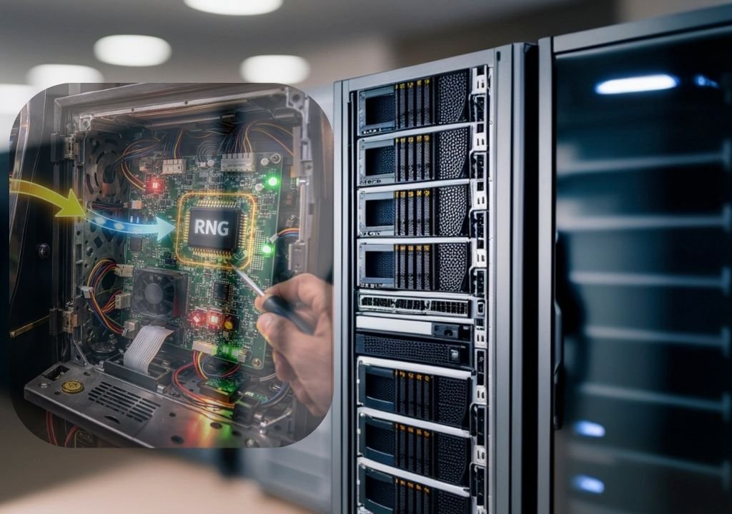 온라인 카지노 RNG 기반 공정성 검증 서버 시스템 이미지