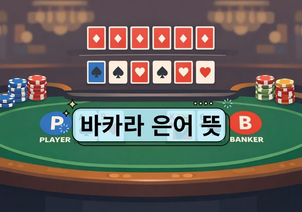 바카라 은어 줄 퐁당퐁당 흐름 표현 설명