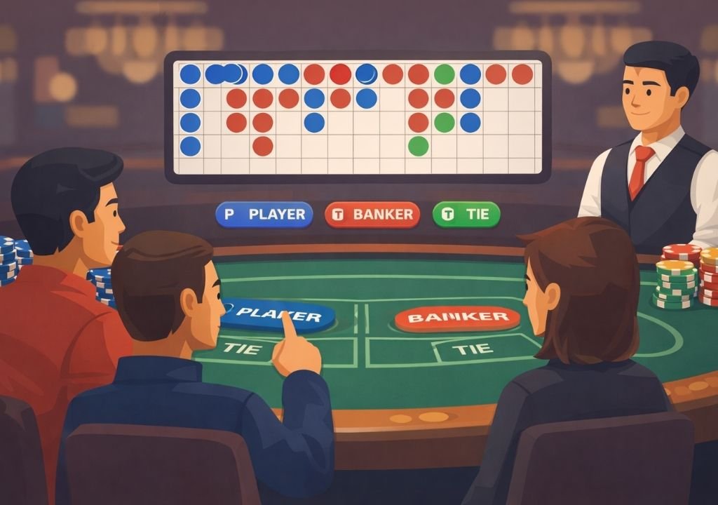 바카라 은어 흐름 분석 플레이어 뱅커 패턴 이해